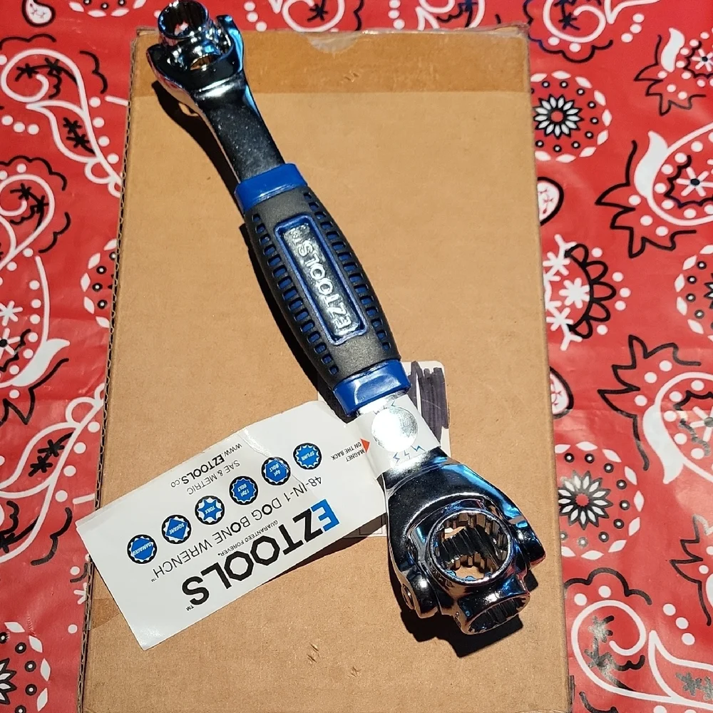 Blue Multi-Function Wrench - Picture 4 of 4